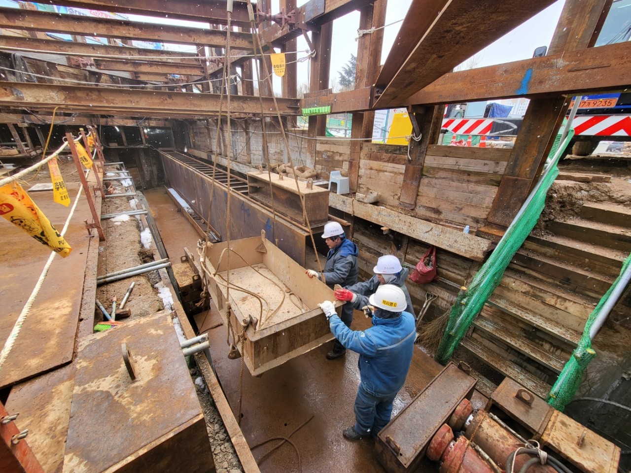 오동지구 자연재해위험개선지구 정비사업 중 비개착공사